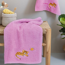 Σετ πετσέτες Παιδικές 2 τεμαχίων Palamaiki Kids Bath Tiger