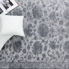Χαλιά, Πατάκια Μηχανοποίητα Ανάγλυφα-Soft Touch Royal Carpet Metropolitan 6341A L.Grey-D.Grey