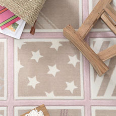 Βρεφικά-Παιδικά πατάκια και χαλιά Royal Carpet Sky 6573A Lila
