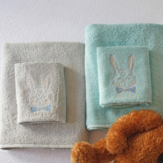 Σετ Πετσέτες 2τεμ παιδικές Melinen Baby Kids Bunny  