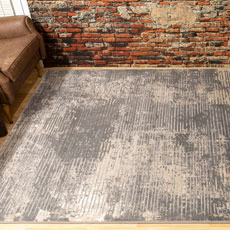 Χαλιά Μηχανοποίητα Ανάγλυφα Ezzo Venice 8131ACD Grey