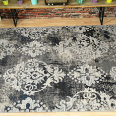 Χαλιά Μηχανοποίητα Ανάγλυφα Ezzo Venice 8144ACD Grey Blue
