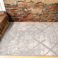 Χαλιά Μηχανοποίητα Ανάγλυφα Ezzo Venice 8145ACD Grey