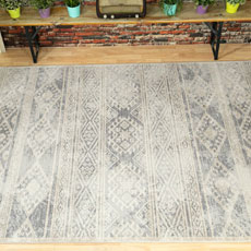 Χαλιά Μηχανοποίητα Ανάγλυφα Ezzo Venice 8795ACD Grey