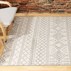 Χαλιά Frisee Μηχανοποίητα Ezzo Neo 3934ES Ivory Grey 