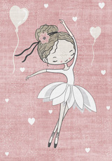 Παιδικά - Βρεφικά Χαλιά Ezzo Playtime Ballerina KD48