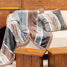 Διακοσμητικό ριχτάρι - Κουβέρτα Καναπέ Flannel Melinen Magpie