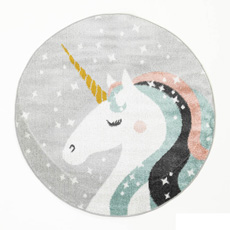 Χαλάκια Παιδικά Στρογγυλά διαμέτρου 1,20μ Ezzo Tiny Unicorn A864AJ8