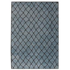Χαλιά - Κιλίμια Βαμβακερό Ezzo Weave 4201 Blue