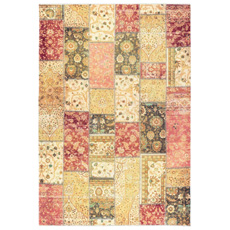Χαλιά - Κιλίμια Βαμβακερά με Σενίλ Υφή Ezzo Patchwork 9173/03