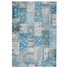 Χαλιά - Κιλίμια Βαμβακερά με Σενίλ Υφή Ezzo Patchwork 9173/10