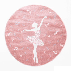 Χαλάκια Παιδικά Στρογγυλά διαμέτρου 1,20μ Ezzo Kiddie Ballerina A164AX6