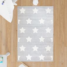 Παιδικά - Βρεφικά Χαλιά Ezzo Fairytale Stars 7570AX6 Grey