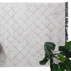 Χαλιά, Shaggy Υφή Royal Carpet Iris 594 Cream Grey