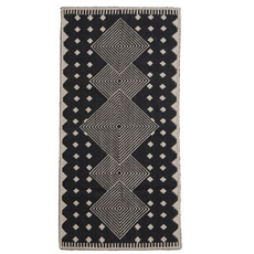Διαδρομάκια 0,70 x 1,40 Βαμβακερά Melinen Squera Anthracite