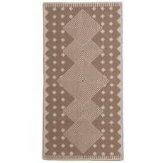 Διαδρομάκια 0,70 x 1,40 Βαμβακερά Melinen Squera Beige