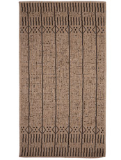 Πατάκια 80x150 από φυσική γιούτα Royal Carpet Avanos 9004 Black