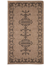 Πατάκια 80x150 από φυσική γιούτα Royal Carpet Avanos 9090 Black