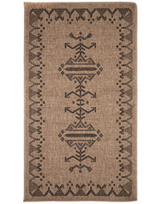 Πατάκια 80x150 από φυσική γιούτα Royal Carpet Avanos 9090 Black
