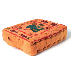 Μαξιλάρια Box με απλικέ σχέδιο Newhome Elephant Πορτοκαλί