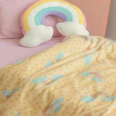 Βελουτέ Super Soft κουβέρτες για Αγκαλιά, Κούνια και Μονό Κρεβάτι Palamaiki Cloudy