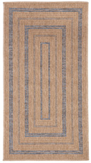 Πατάκια 80x150 από φυσική γιούτα Royal Carpet Avanos 8863 Denim